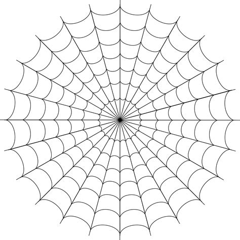 Clipart spider web circular clipartcow – Clipartix