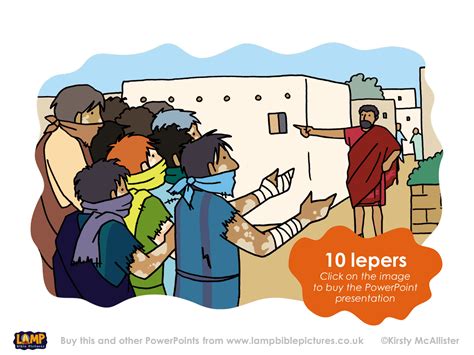 10 lepers - Lamp Bible Pictures