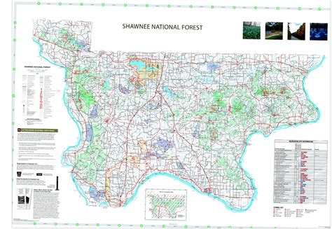 Shawnee National Forest Trail Map - Maping Resources