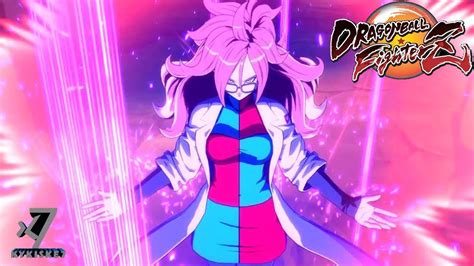 Dragon Ball FighterZ - Android 21 Transforms into Majin Form unscathed ...