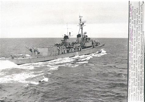 Destroyer Photo Index DD-712 / DDG-1 / DDG-712 USS GYATT