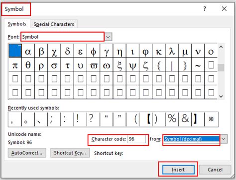 How to Insert a Mean Symbol in Microsoft Word - My Microsoft Office Tips