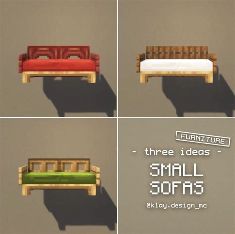 four different types of couches with the text furniture three ideas ...