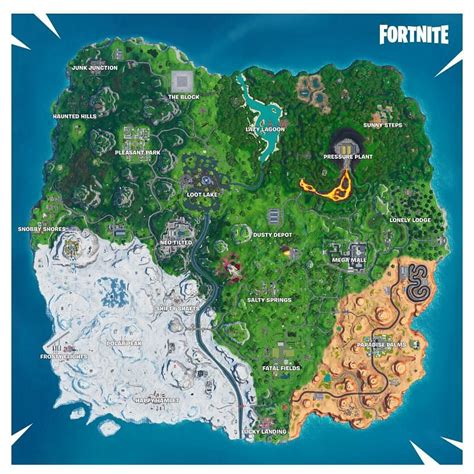 Most loved map locations in the history of Fortnite