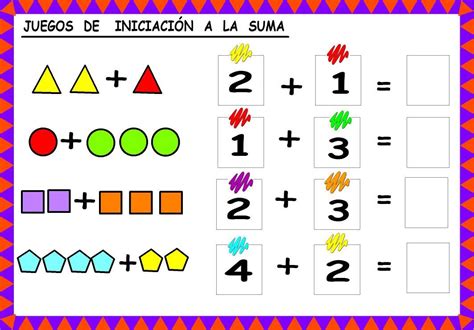 Aprendiendo a sumar y a restar.: Sumas