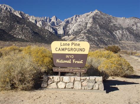 Lone Pine Campground and Group Campground - Vista Recreation