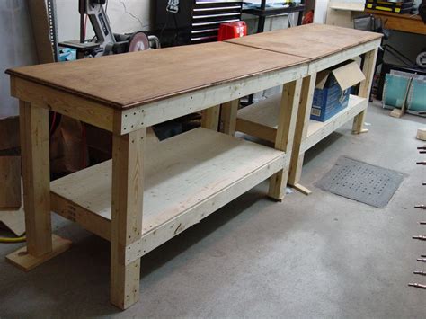 Woodwork Diy Garage Workbench PDF Plans