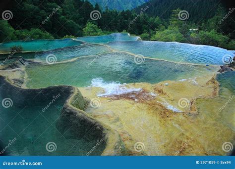 Huanglong Scenic Area stock image. Image of china, forest - 2971059