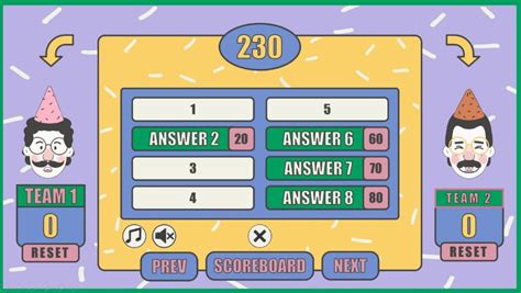 Friendly Feud: Classroom Review Game Template - A Tutor