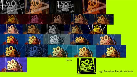 Retro Fox Logo Remakes Part 6 - Variants by JacopoTheMaskedBoy on ...