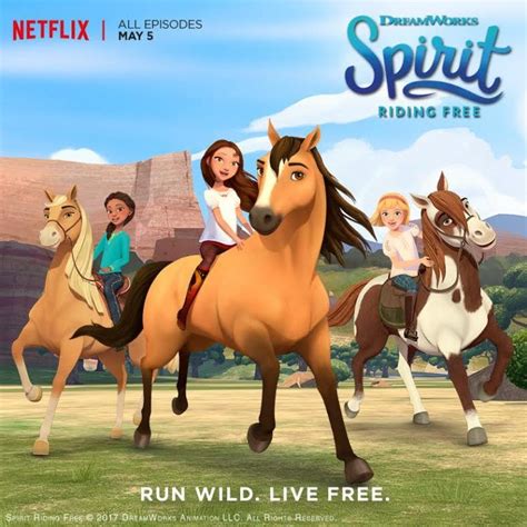 Spirit Riding Free - Dessin animé (2017) - SensCritique