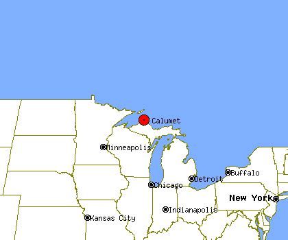 Calumet Profile | Calumet MI | Population, Crime, Map