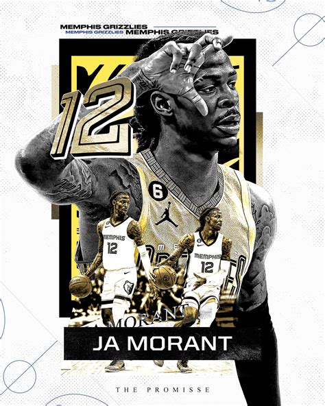 JA MORANT - MEMPHIS GRIZZLIES :: Behance