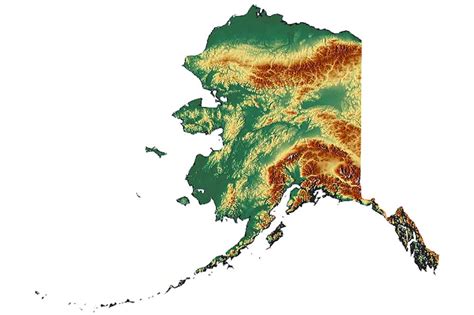 Topography of Alaska — Earth@Home