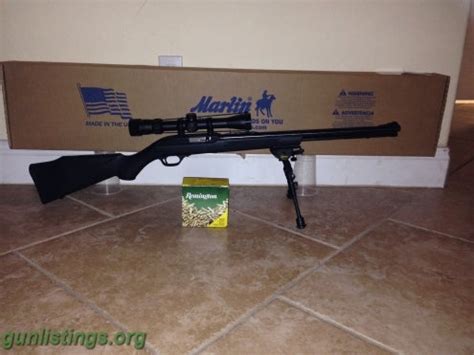 Marlin Model 60 22LR +Scope, Bi-pod, 525 rounds of 22LR in sarasota ...