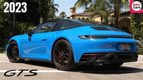 2023 Porsche 911 Targa 4 GTS in Blue - YouTube