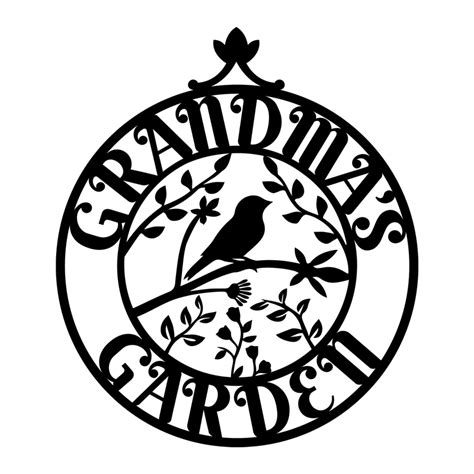 Grandma’s Garden Sign - Leavenworth Metal Company