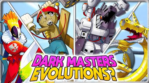 What Are Digimon's DARK MASTERS Evolution Lines? - YouTube