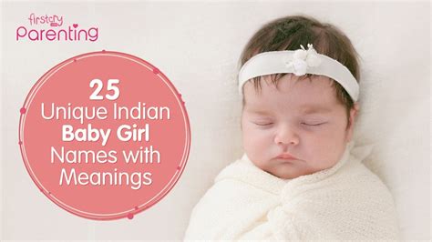 Unique Indian Names for Girl Babies With Meanings - YouTube