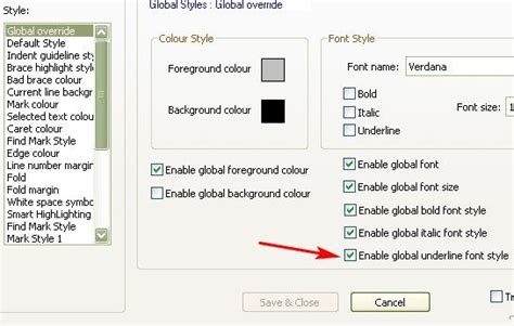 Underline a single word... | Notepad++ Community