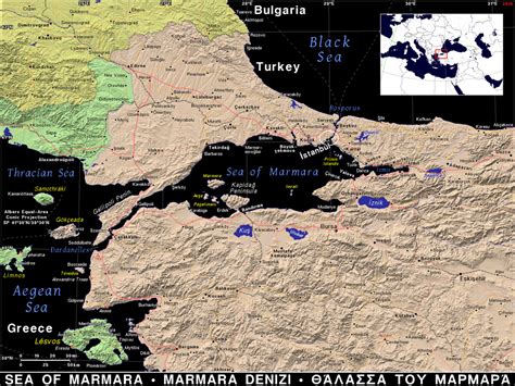 Sea of Marmara · Public domain maps by PAT, the free, open source ...