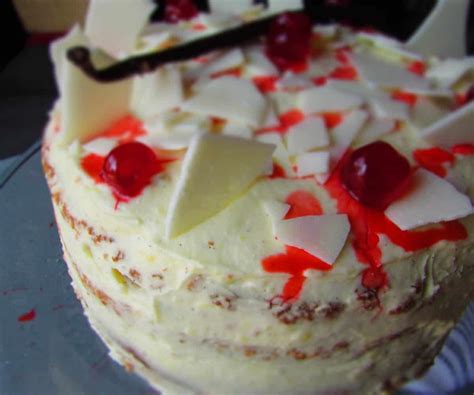 Vanilla cream white chocolate cake is the perfect birthday treat ...