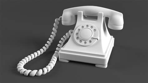 Old phone 3D model - TurboSquid 1178017