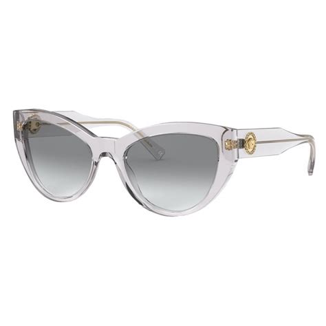 Versace - Sunglasses Cat-Eye Medusa Crystal - Clear - Sunglasses ...