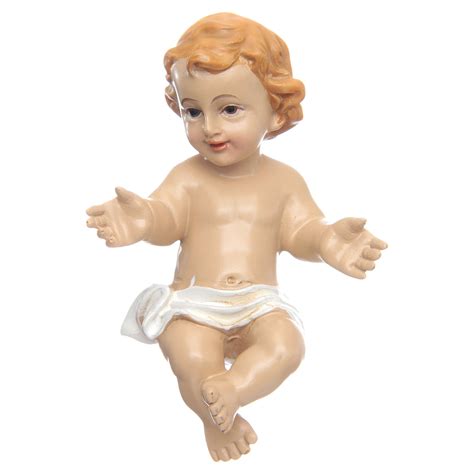 Resin Baby Jesus statue, 10 cm | online sales on HOLYART.com