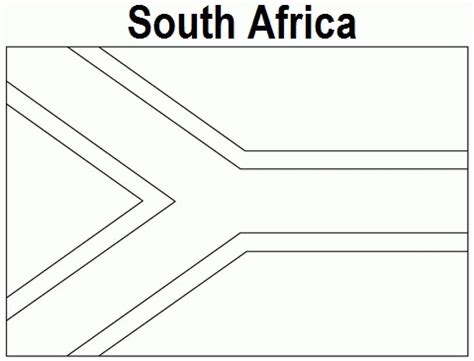 South Africa Flag Coloring Page - Coloring Home