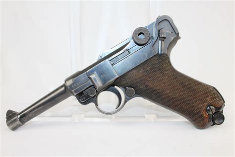 WWI WWII Weimar World War Luger Pistol 9mm Antique Firearms 003 ...