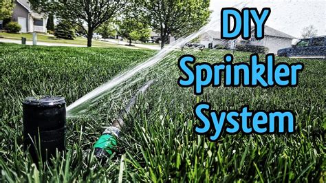 The BEST DIY Sprinkler System // Lawn Irrigation // Quick Snap - YouTube