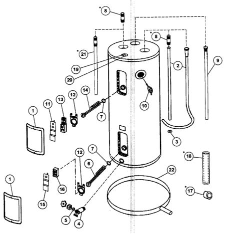 Ao Smith Water Heater Parts List