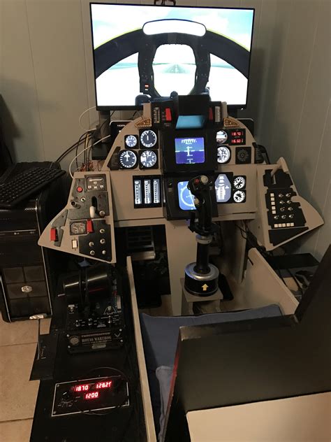 [Linked Image] | Flight simulator cockpit, Cockpit, Flight simulator