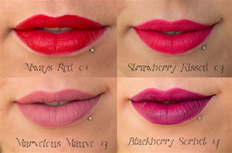 Sephora Cream Lip Stains Review and Swatches