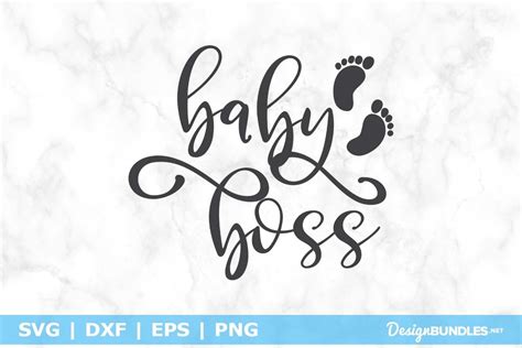 Baby Boss SVG File