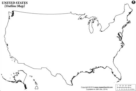 Us Map States Outline