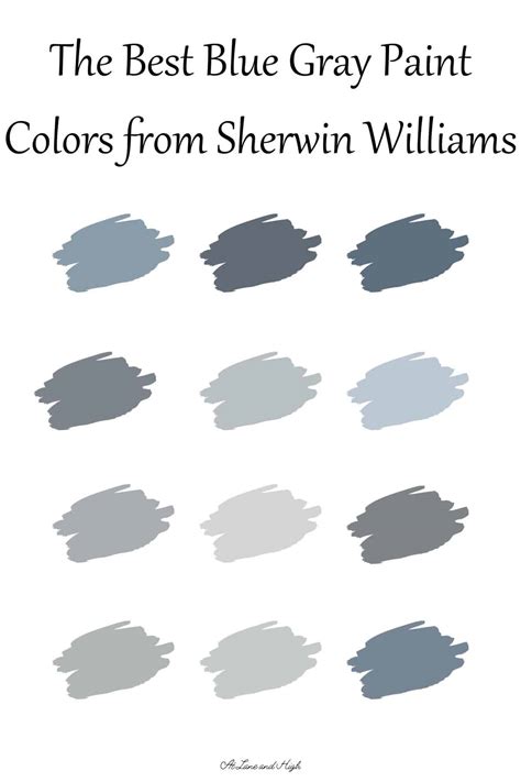 The 12 Best Blue Gray Paint Colors from Sherwin Williams