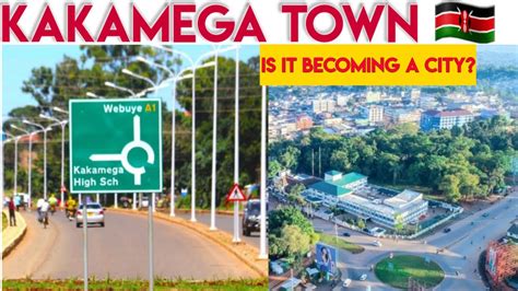 KAKAMEGA TOWN |Transformation and Face-lift |Drive Through - YouTube