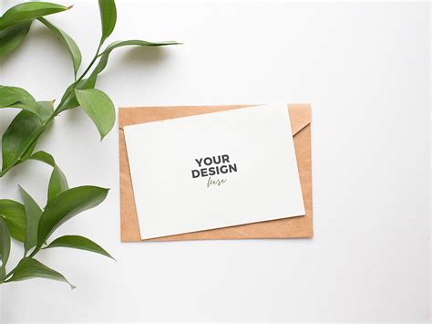 Invitation Card Mockup — Free Mockup World