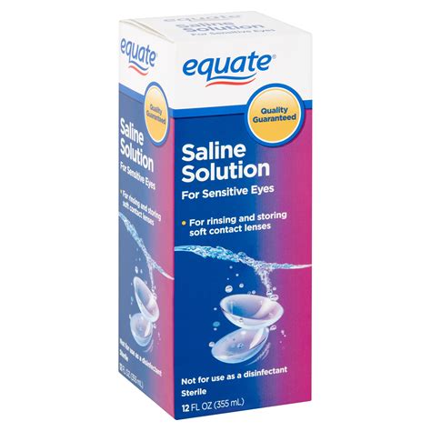 Equate Sensitive Eyes Saline Solution, 12 fl oz - Walmart.com