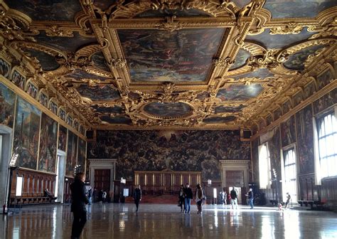 Image: Interno della Sala del Maggior Consiglio - Palazzo Ducale, Venezia