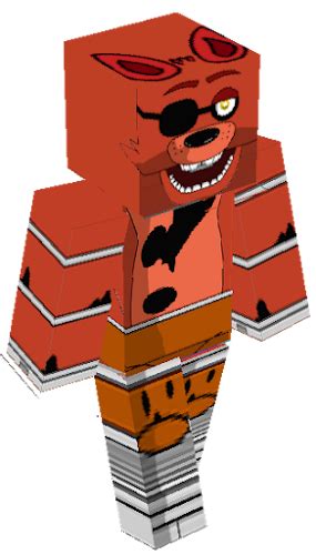 HD skin foxy (by li6r0) [fnaf] | Nova Skin