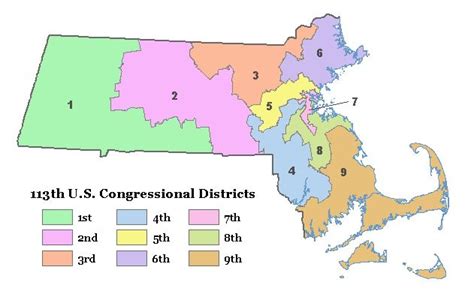 Image result for massachusetts congressional districts | World map, Map ...