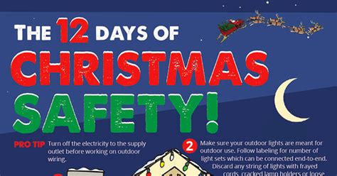 The 12 Days of Christmas Safety [Infographic]