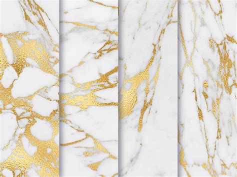 Gold Marble Texture Backgrounds - TemplateFlip