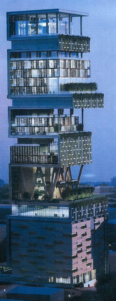 Antilla Tower - Mumbai - Not sure if I like it, it's just a series of ...