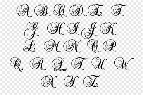 Cursive Letter Calligraphy All caps Font, angle, ink png | PNGEgg