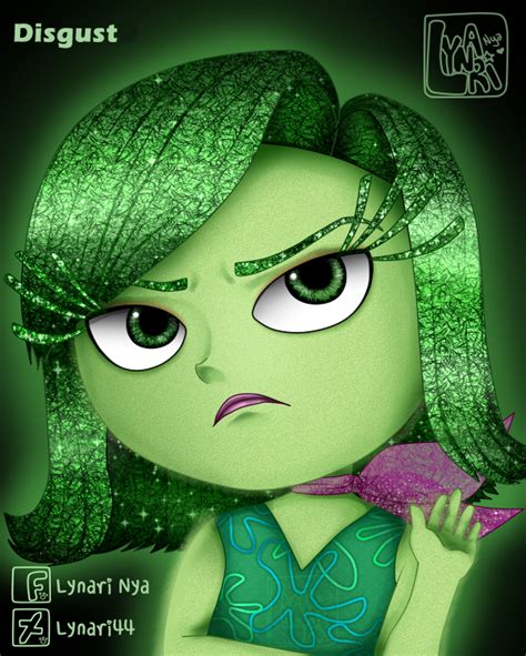 Disgust - Inside Out Fan Art by Lynari44 on DeviantArt