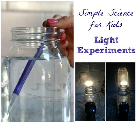 Light Refraction Experiments for Elementary & Middle School Kids